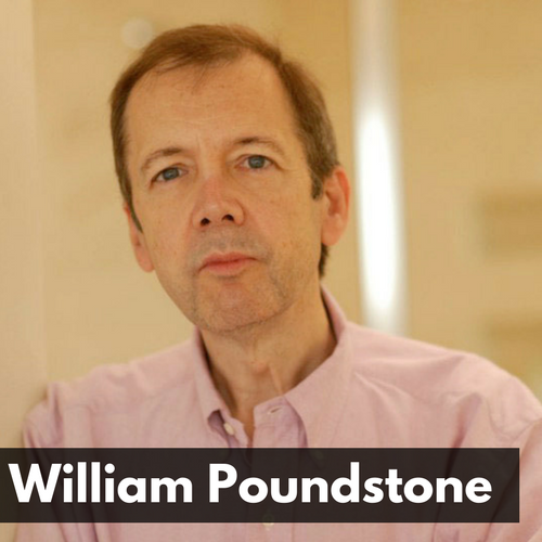 William Poundstone, author of Head in the Cloud: Why Knowing Things Still Matters When Facts are So Easy to Look Up